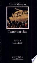 Teatro Completo