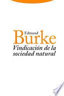 Vindicación De La Sociedad Natural