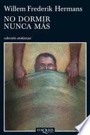 libro No Dormir Nunca Más