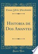 libro Historia De Dos Amantes (classic Reprint)