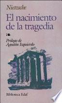 libro El Nacimiento De La Tragedia