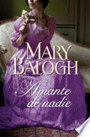 libro Amante De Nadie (amantes 2)