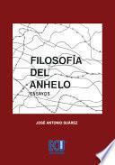 libro Filosofía Del Anhelo (ensayos)