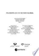 Filosofía En Un Mundo Global