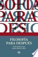 libro Filosofía Para Después