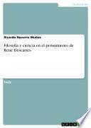 libro Filosofía Y Ciencia En El Pensamiento De René Descartes