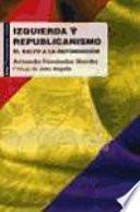 libro Izquierda Y Republicanismo