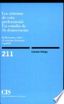 libro Los Sistemas De Voto Preferencial