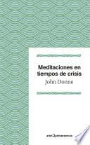 libro Meditaciones En Tiempos De Crisis