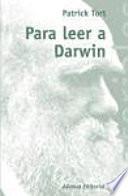 Para Leer A Darwin