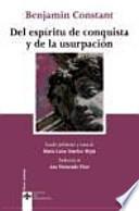 libro Del Espíritu De Conquista Y De La Usurpación En Relación Con La Civilización Europea