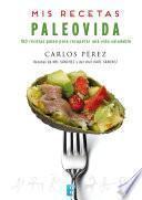 libro Mis Recetas. Paleovida