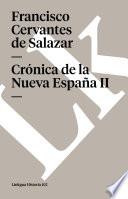 Crónica De La Nueva España Ii