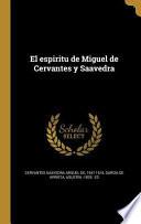 libro Spa Espiritu De Miguel De Cerv