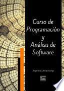 Curso De Programación Y Análisis De Software   Tercera Edición