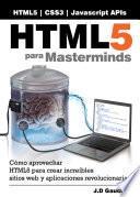 Html5 Para Masterminds