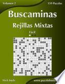 libro Buscaminas Rejillas Mixtas   Fácil   Volumen 2   159 Puzzles