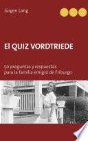 libro El Quiz Vordtriede