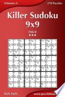 libro Killer Sudoku 9x9   Difícil   Volumen 4   270 Puzzles