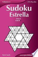 Sudoku Estrella   Difícil   Volumen 4   276 Puzzles