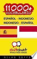 libro 11000+ Español   Indonesio Indonesio   Español Vocabulario