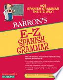 libro Barron S E Z Spanish Grammar