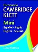 libro Dic Cambridge Klett Mini