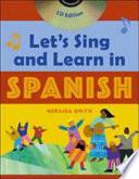 libro Let S Sing And Learn In Spanish (book + Audio Cd)