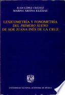 Lexicometría Y Fonometría Del Primero Sueño De Sor Juana Inés De La Cruz