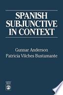 libro Spanish Subjunctive In Context