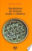 libro Vocabulario De Historia árabe E Islámica