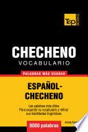 Vocabulario Español Checheno   9000 Palabras Más Usadas