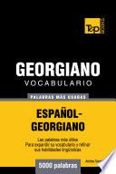 Vocabulario Español Georgiano   5000 Palabras Más Usadas