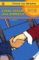 libro Cómo Crear Una Empresa