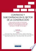 libro Contratas Y Subcontratas En El Sector De La Construcción (e Book)