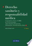 libro Derecho Sanitario Y Responsabilidad Médica