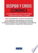 Despido Y Crisis Económica (e Book)