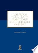 libro Los Actos Y Contratos Irregulares