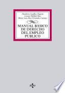 libro Manual Básico De Derecho Del Empleo Público