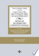 libro Manual De Derecho Constitucional