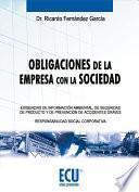 libro Obligaciones De La Empresa Con La Sociedad