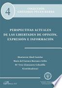 libro Perspectivas Actuales De Las Libertades De Opinión, Expresión E Información