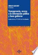 Transparencia, Acceso A La Información Pública Y Buen Gobierno