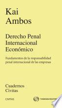 libro Derecho Penal Internacional Económico