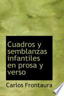 libro Cuadros Y Semblanzas Infantiles En Prosa Y Verso