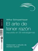 libro El Arte De Tener Razón