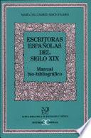 libro Escritoras Españolas Del Siglo Xix