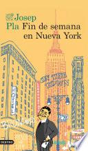 libro Fin De Semana En Nueva York