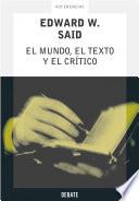 libro El Mundo, El Texto Y El Crítico