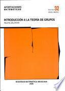 libro Introducción A La Teoría De Grupos